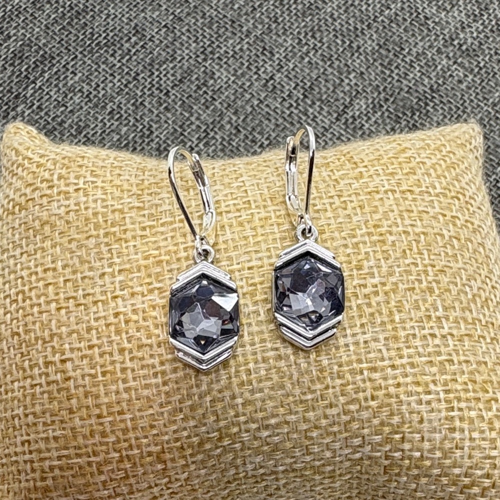 Napier Crystal Geometric Earrings